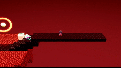 Trying out an idea with the camera