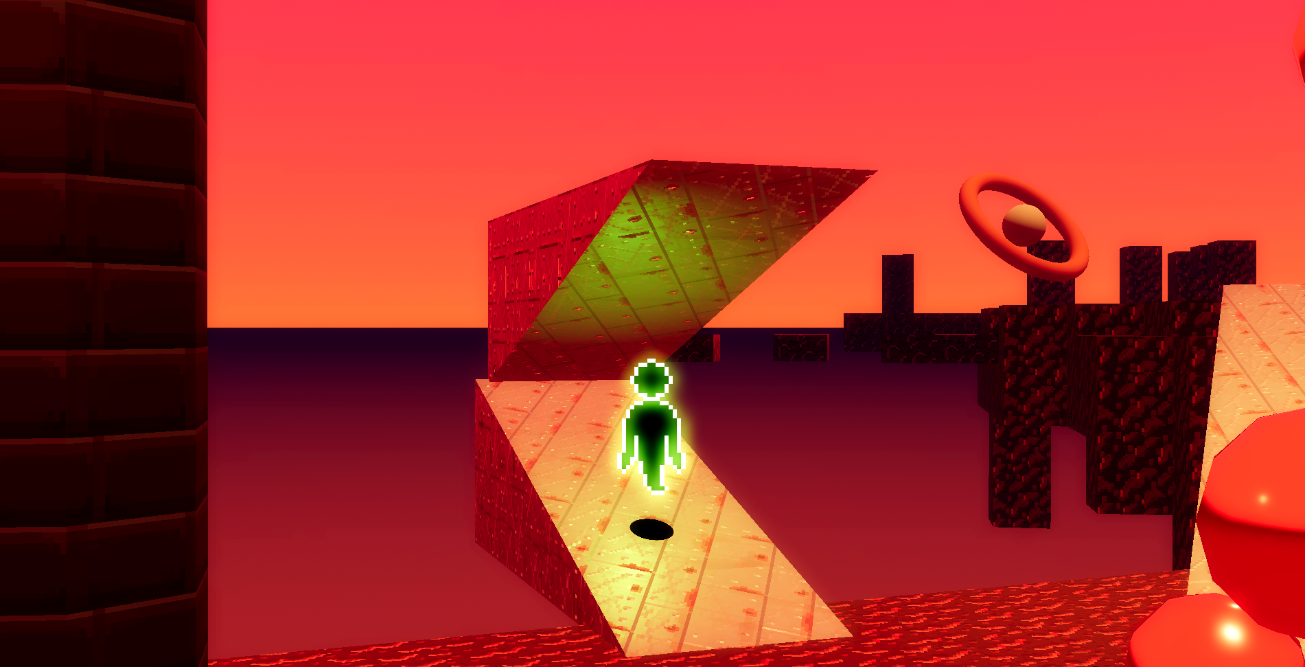 Glowing soul in HELL